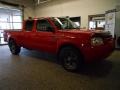 2004 Aztec Red Nissan Frontier XE V6 Crew Cab 4x4  photo #6
