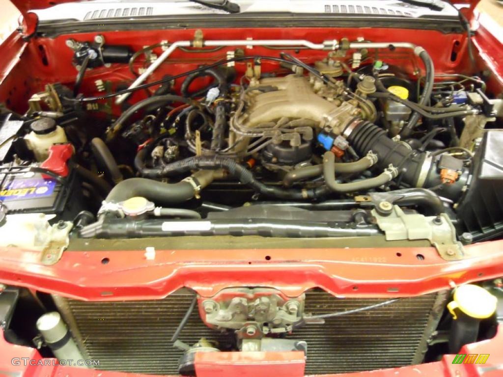 2004 Nissan Frontier XE V6 Crew Cab 4x4 3.3 Liter SOHC 12-Valve V6 Engine Photo #46342740