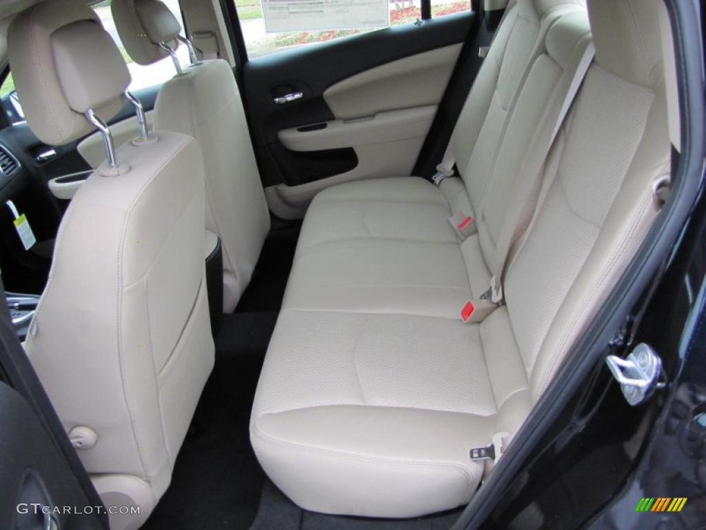 Black/Light Frost Beige Interior 2011 Chrysler 200 Touring Photo #46343172