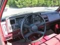 1989 Chevrolet C/K Garnet Interior Dashboard Photo