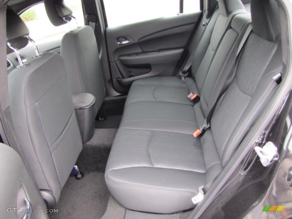 Black Interior 2011 Chrysler 200 Touring Photo #46343325