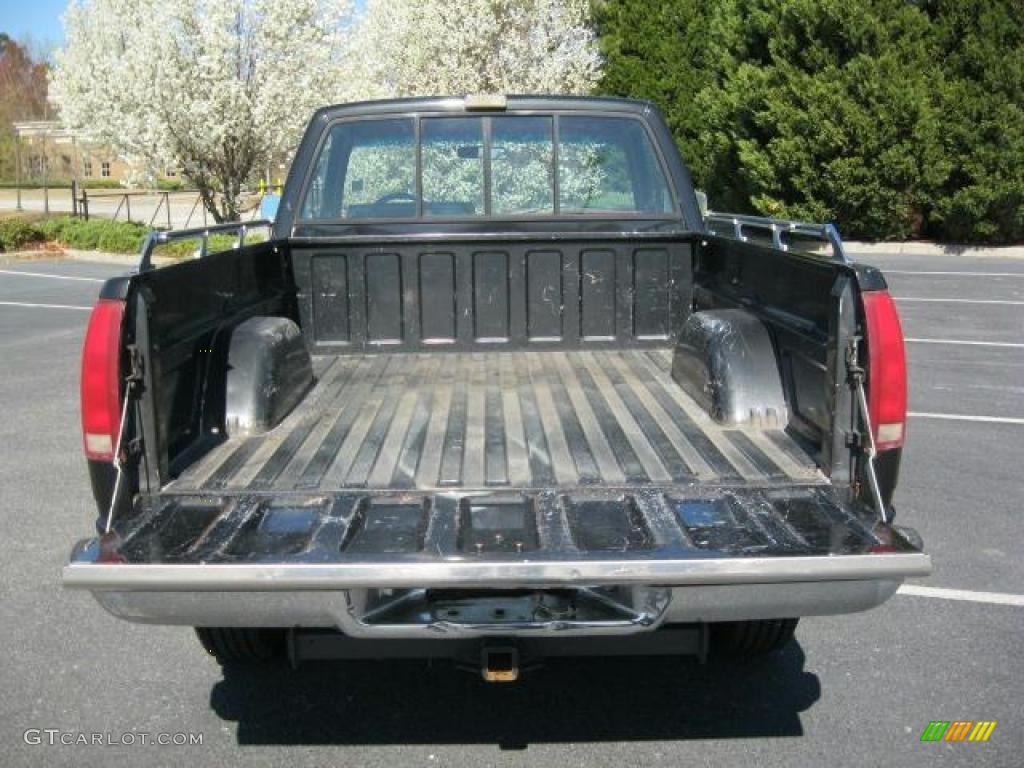 1989 C/K K1500 Scottsdale Regular Cab 4x4 - Sable Black / Garnet photo #20