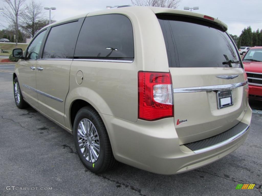 White Gold Metallic 2011 Chrysler Town & Country Limited Exterior Photo #46343412