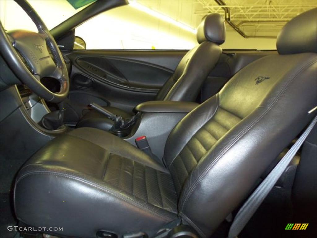 Dark Charcoal Interior 2004 Ford Mustang GT Convertible Photo #46343529