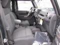 Black Interior Photo for 2011 Jeep Wrangler Unlimited #46343601