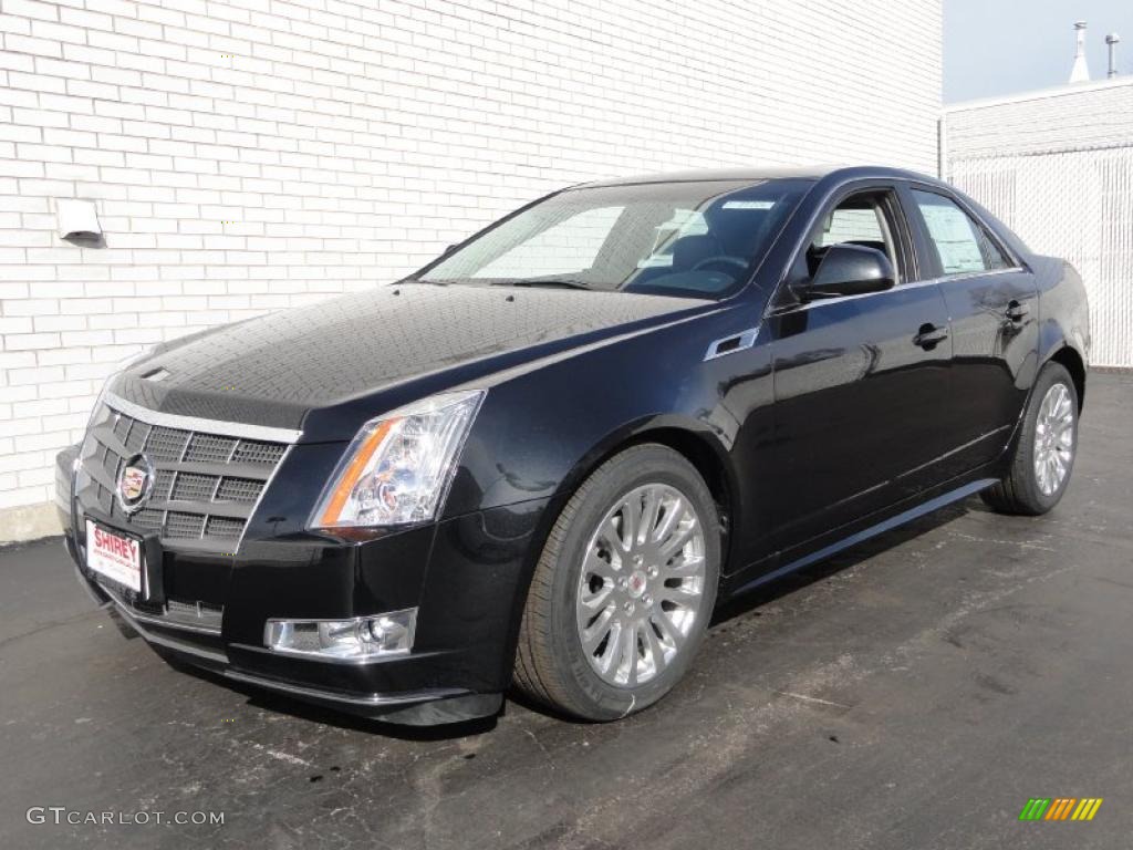Black Ice Metallic 2011 Cadillac CTS 4 3.6 AWD Sedan Exterior Photo #46345421