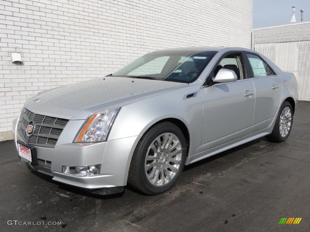 Radiant Silver Metallic 2011 Cadillac CTS 3.6 Sedan Exterior Photo #46345733