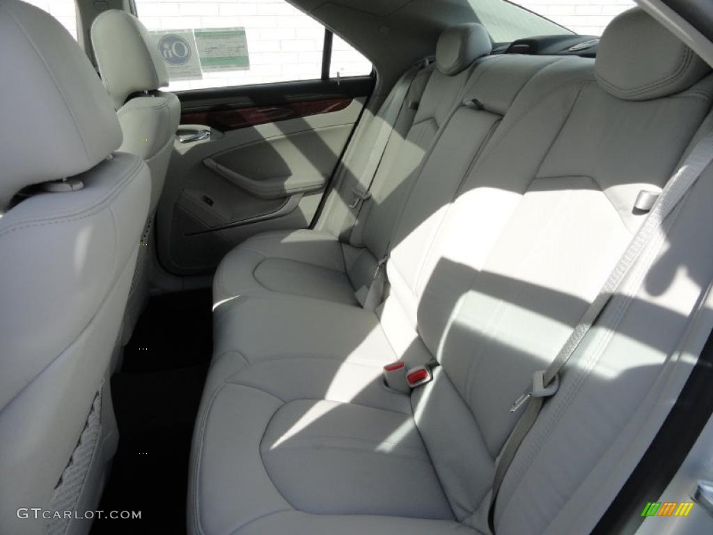 Light Titanium Interior 2011 Cadillac CTS 3.6 Sedan Photo #46345826