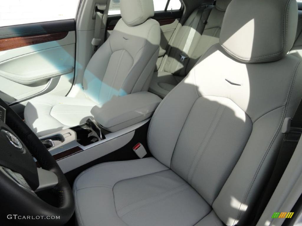 Light Titanium Interior 2011 Cadillac CTS 3.6 Sedan Photo #46345856