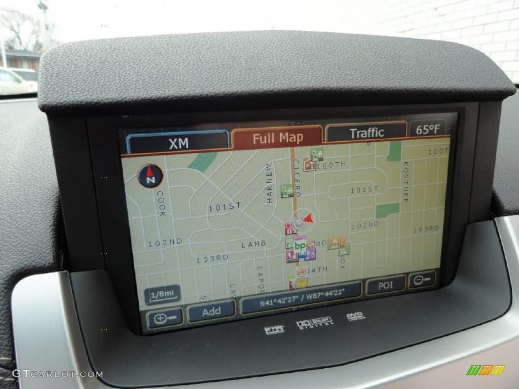 2011 Cadillac CTS 4 AWD Coupe Navigation Photo #46346501