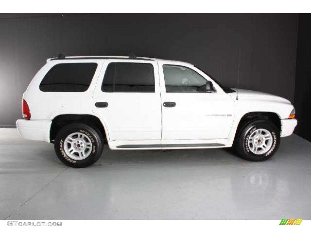 2001 Durango SLT 4x4 - Bright White / Taupe photo #6