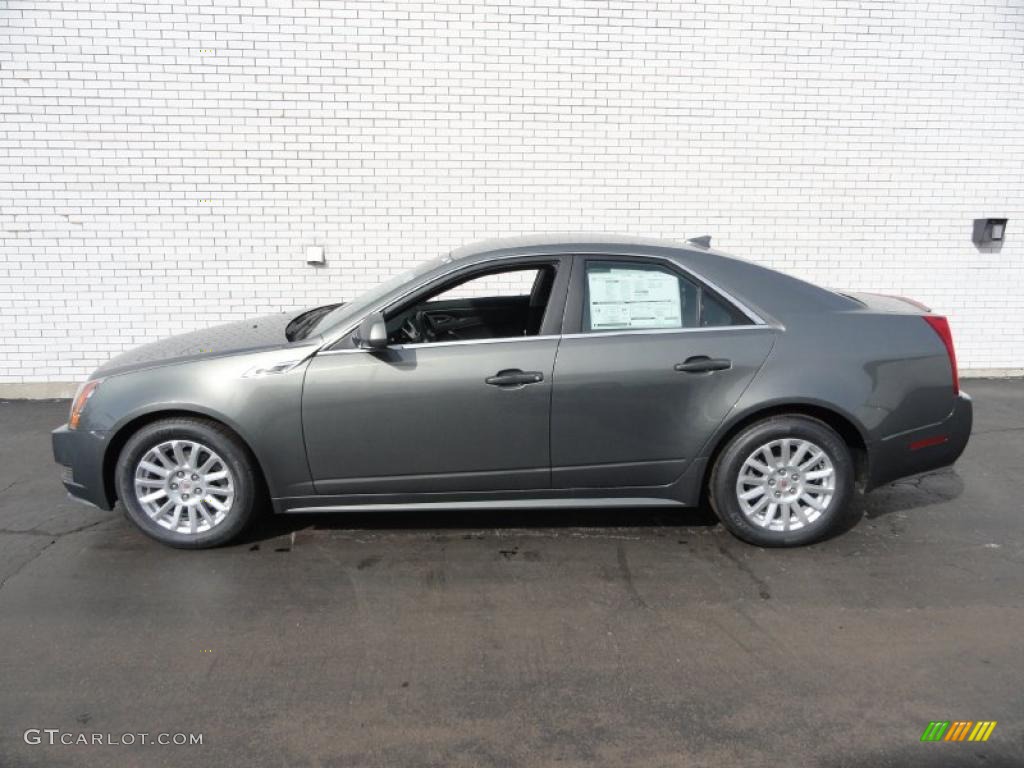 Evolution Green Metallic 2011 Cadillac CTS 3.0 Sedan Exterior Photo #46346711
