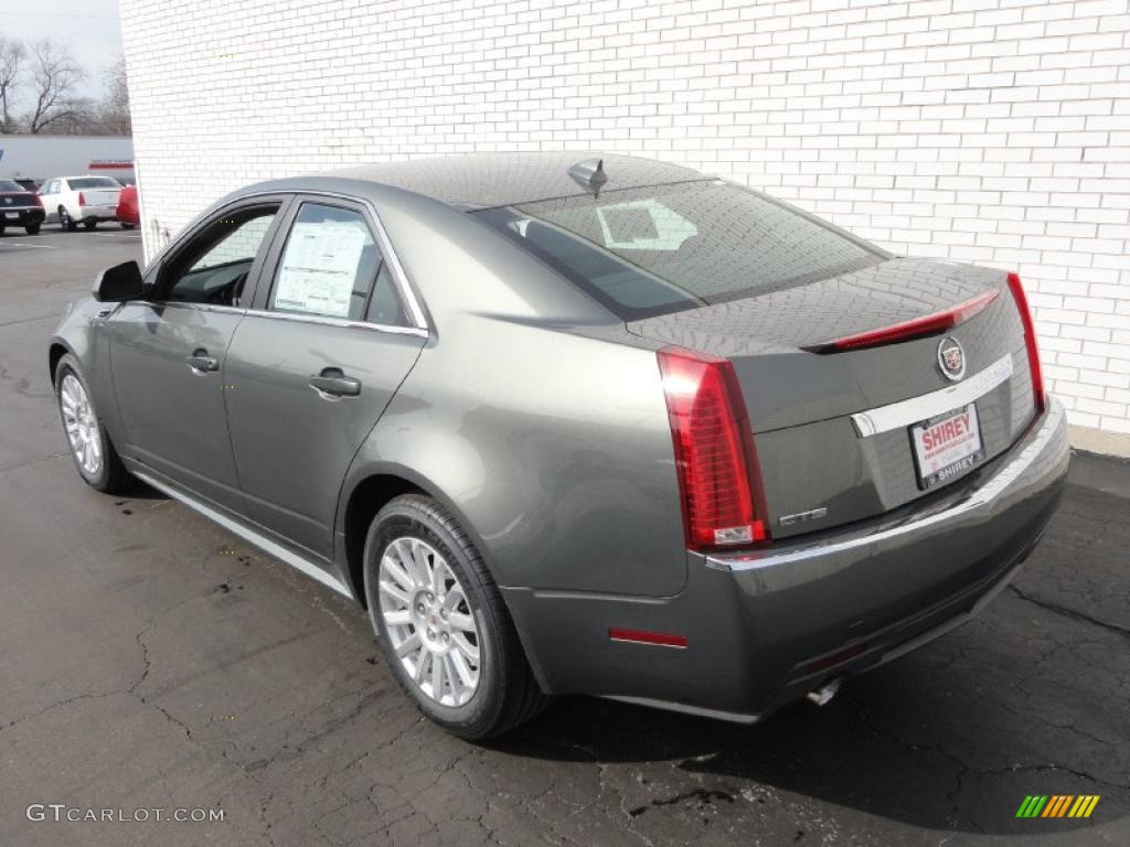 Evolution Green Metallic 2011 Cadillac CTS 3.0 Sedan Exterior Photo #46346717