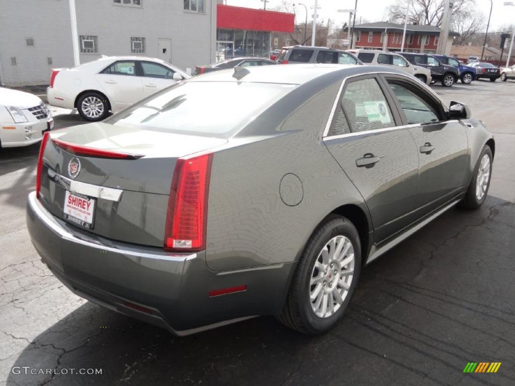 Evolution Green Metallic 2011 Cadillac CTS 3.0 Sedan Exterior Photo #46346741