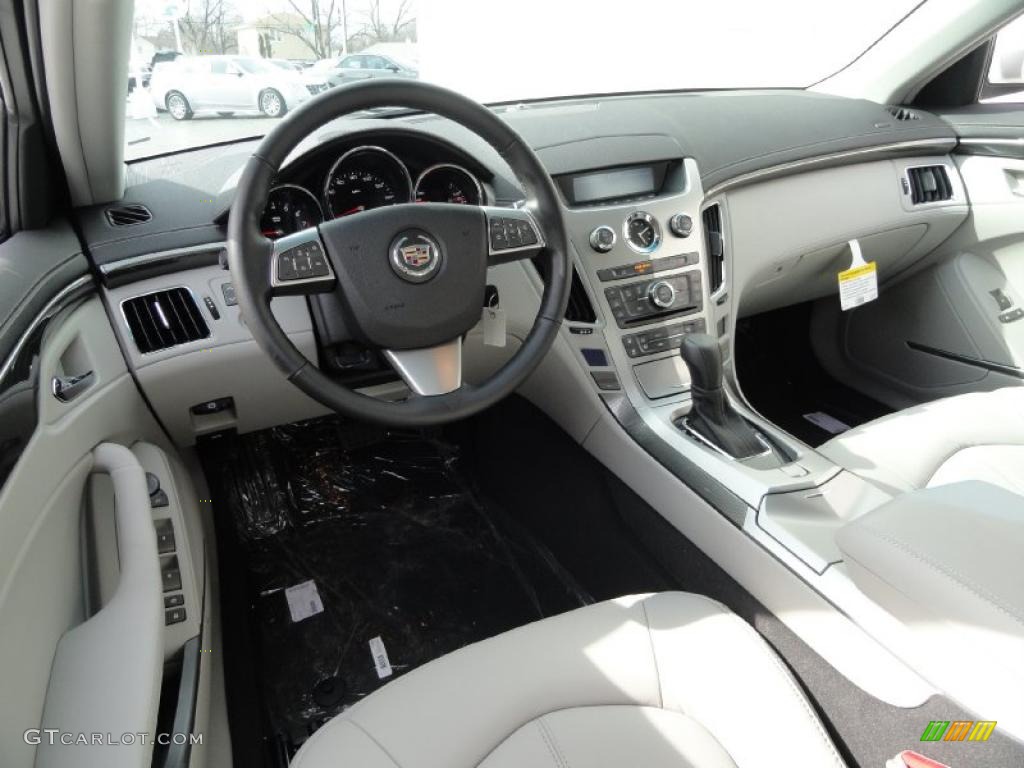 2011 Cadillac CTS 3.0 Sedan Light Titanium/Ebony Dashboard Photo #46347038