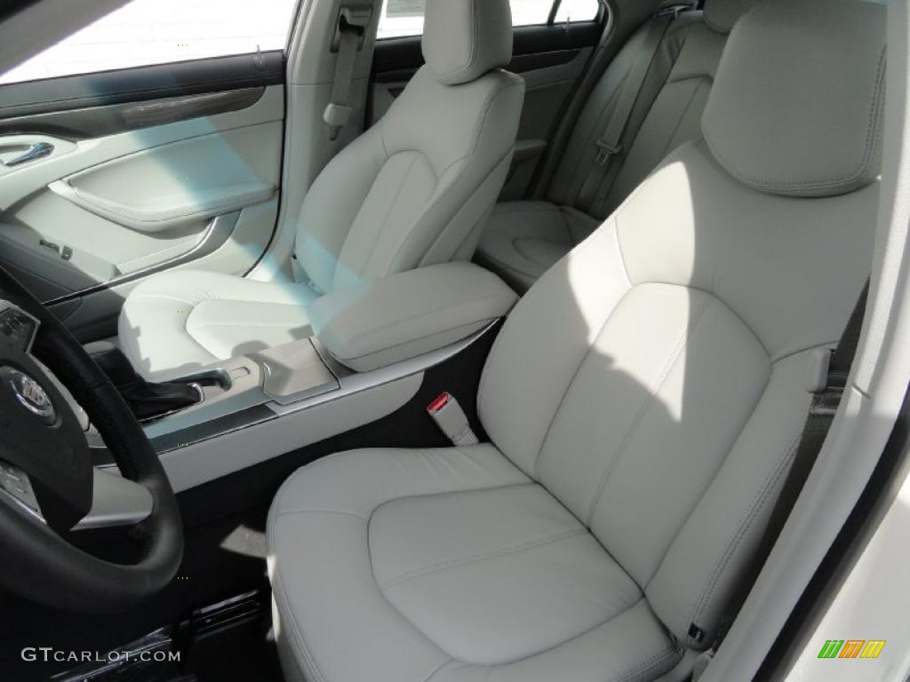Light Titanium/Ebony Interior 2011 Cadillac CTS 3.0 Sedan Photo #46347044
