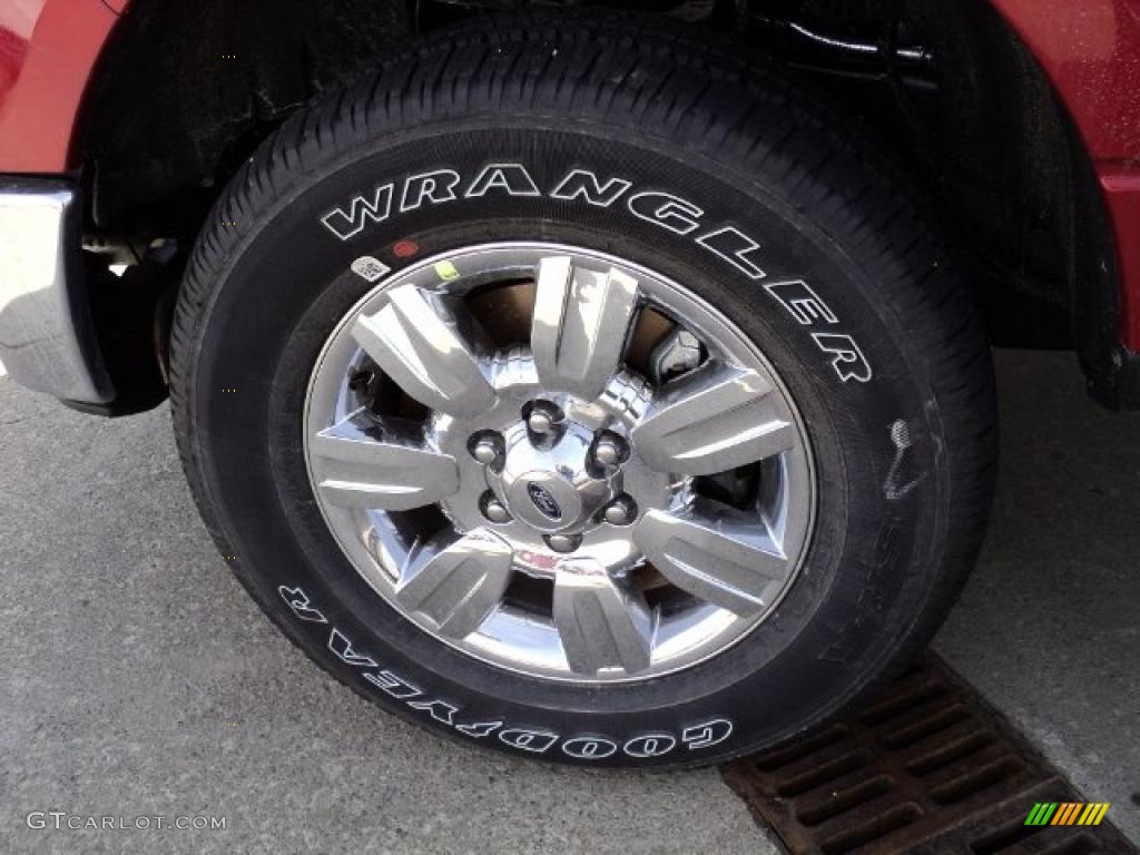 2011 Ford F150 XLT SuperCrew 4x4 Wheel Photo #46347089
