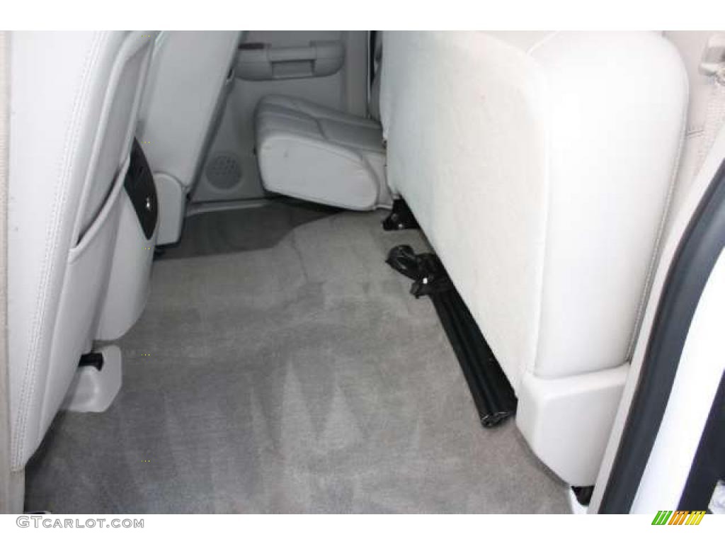 2007 Sierra 1500 Z71 Extended Cab 4x4 - Summit White / Dark Titanium/Light Titanium photo #20