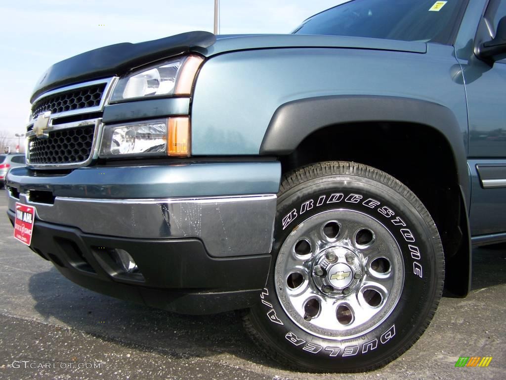 2006 Silverado 1500 Z71 Extended Cab 4x4 - Blue Granite Metallic / Tan photo #2