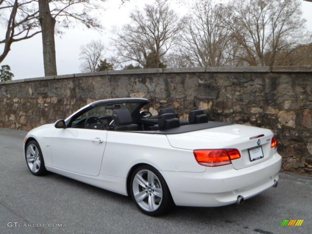 2008 3 Series 335i Convertible - Alpine White / Cream Beige photo #4