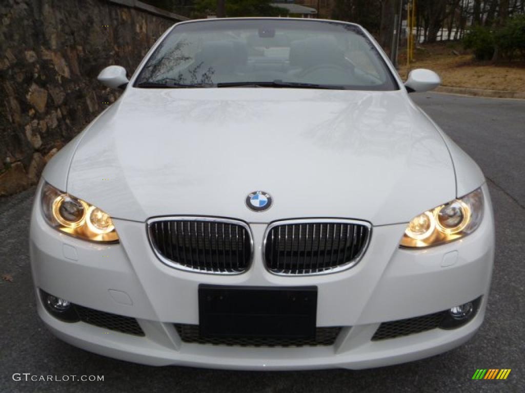 2008 3 Series 335i Convertible - Alpine White / Cream Beige photo #6