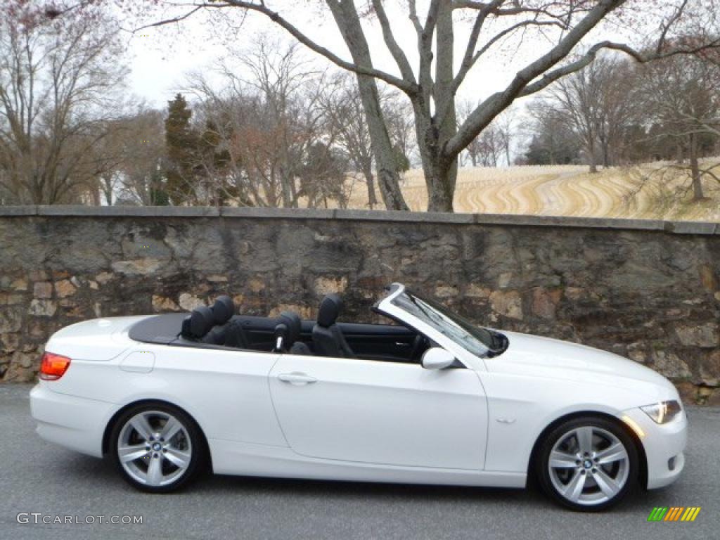 2008 3 Series 335i Convertible - Alpine White / Cream Beige photo #19