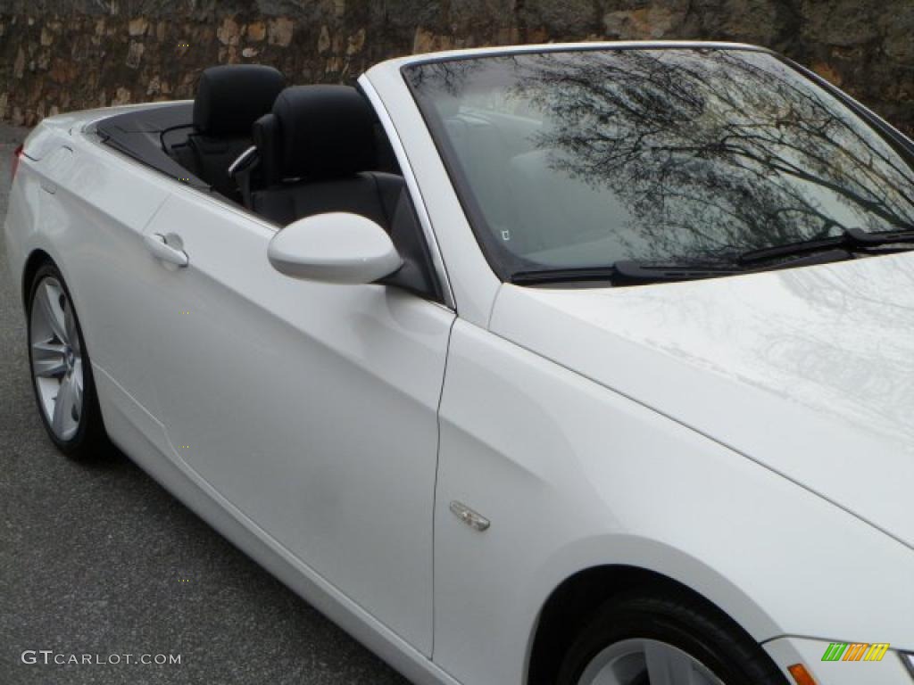 2008 3 Series 335i Convertible - Alpine White / Cream Beige photo #20