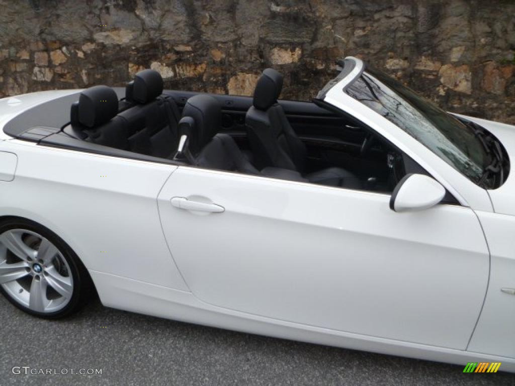2008 3 Series 335i Convertible - Alpine White / Cream Beige photo #21
