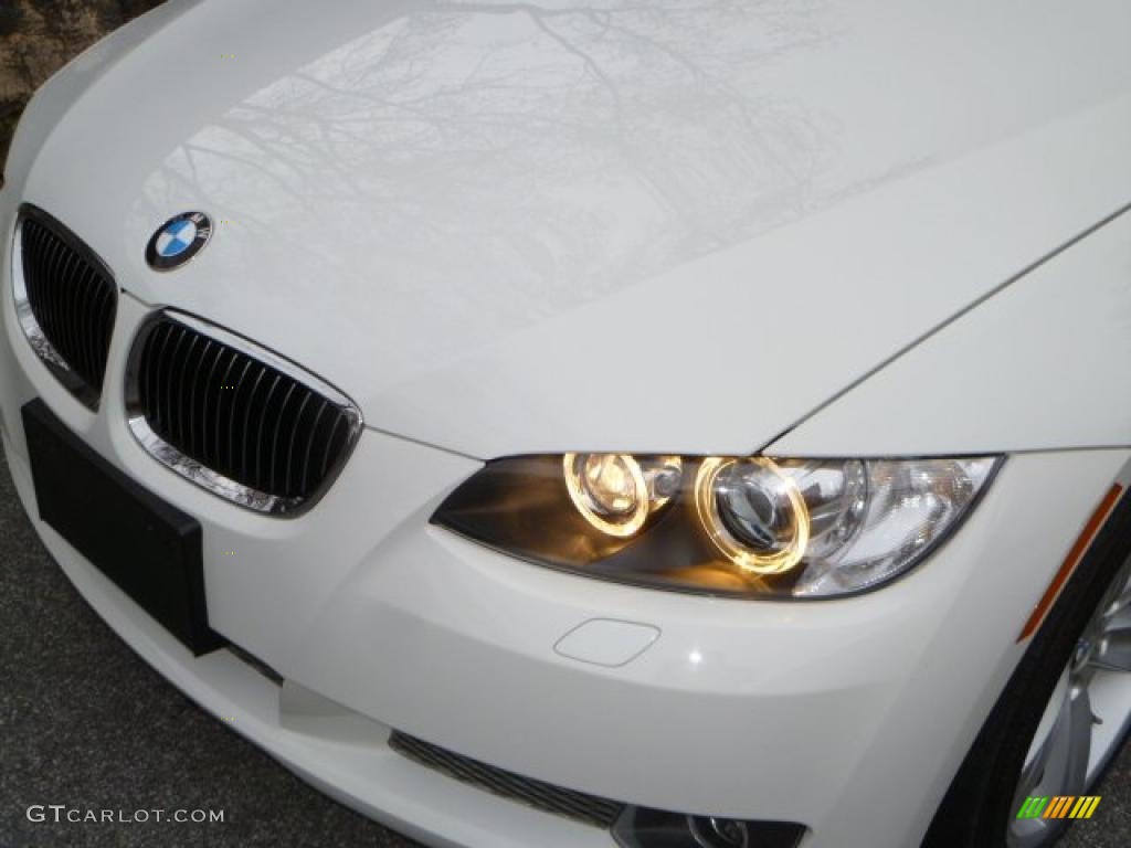 2008 3 Series 335i Convertible - Alpine White / Cream Beige photo #27