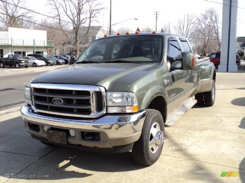 Dark Highland Green Metallic Ford F350 Super Duty