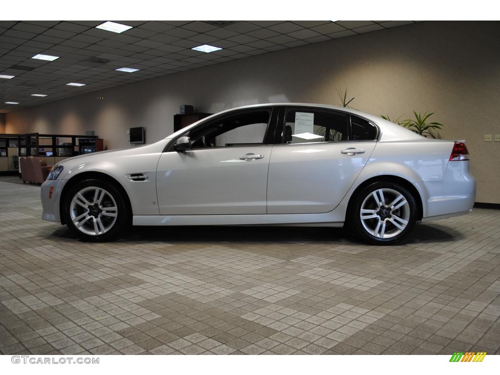 Maverick Silver Metallic 2009 Pontiac G8 Sedan Exterior Photo #46348259