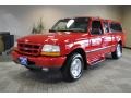 Bright Red 1999 Ford Ranger XLT Extended Cab
