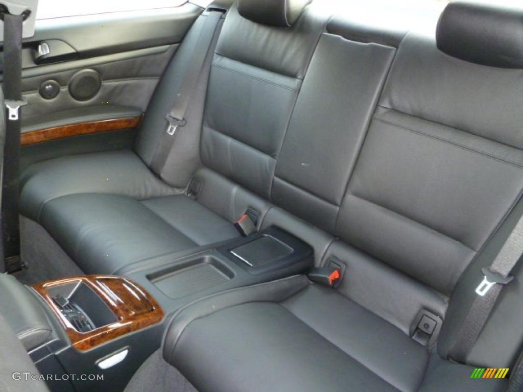 2008 3 Series 335i Coupe - Space Grey Metallic / Black photo #9