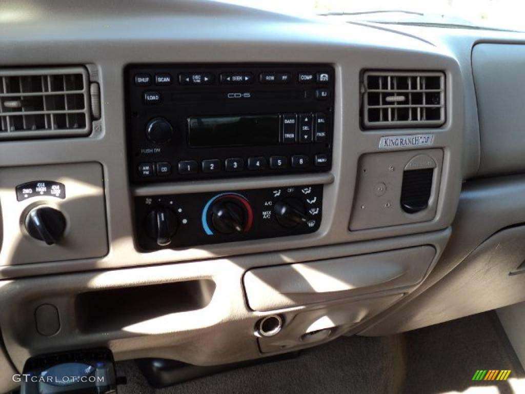 2003 F350 Super Duty King Ranch Crew Cab 4x4 Dually - Dark Highland Green Metallic / Castano Brown photo #14