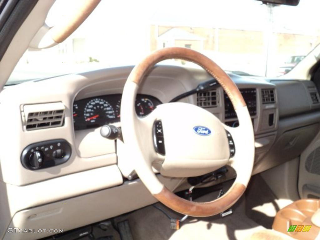 2003 F350 Super Duty King Ranch Crew Cab 4x4 Dually - Dark Highland Green Metallic / Castano Brown photo #15