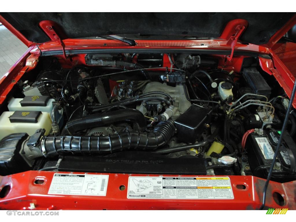 1999 Ford Ranger XLT Extended Cab 3.0 Liter OHV 12-Valve V6 Engine Photo #46348904