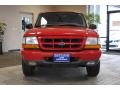 1999 Bright Red Ford Ranger XLT Extended Cab  photo #16