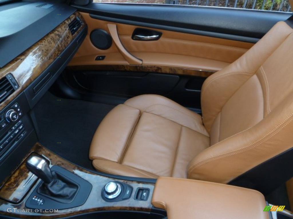 2008 3 Series 335i Convertible - Black Sapphire Metallic / Saddle Brown/Black photo #23