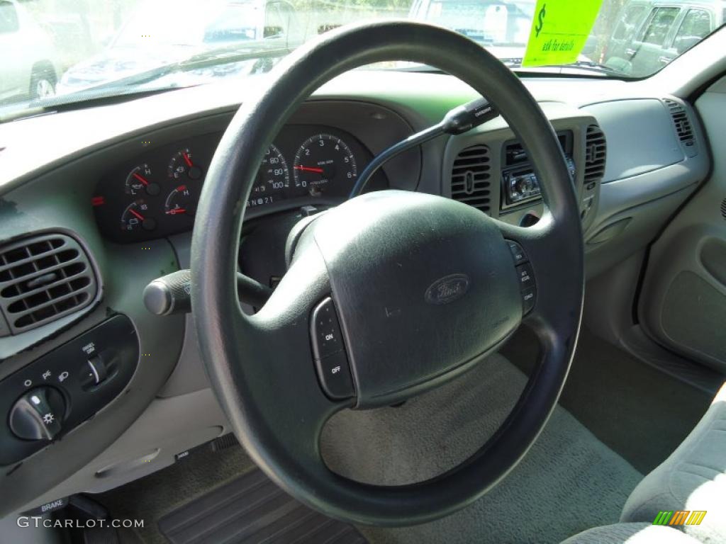 1998 F150 XLT SuperCab - Teal Metallic / Medium Graphite photo #7