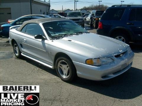 1998 Ford Mustang V6 Convertible Data, Info and Specs