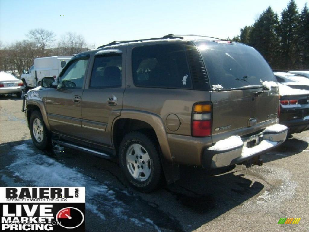 2004 Tahoe LT 4x4 - Sandalwood Metallic / Tan/Neutral photo #3