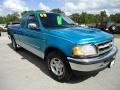 1998 Teal Metallic Ford F150 XLT SuperCab  photo #11