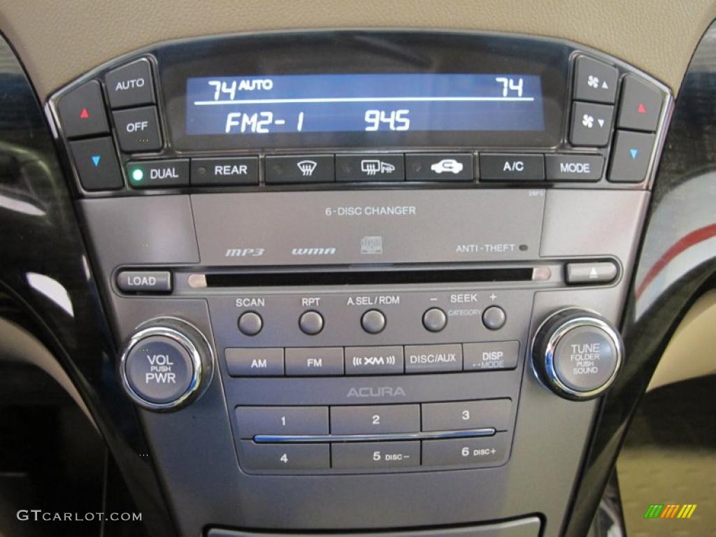 2007 MDX  - Dark Cherry Red Pearl / Parchment photo #17