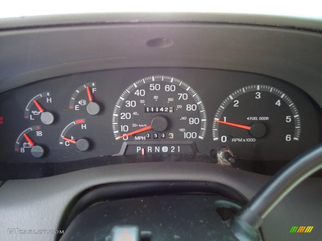 1998 Ford F150 XLT SuperCab Gauges Photo #46350650