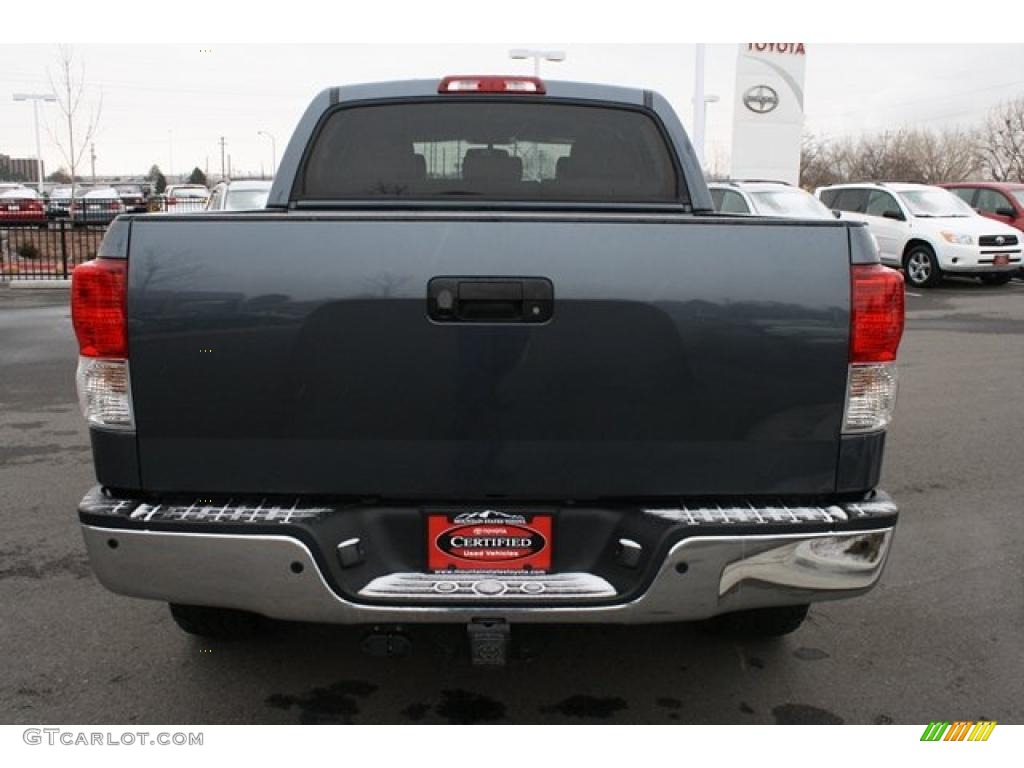 2010 Tundra Limited CrewMax 4x4 - Slate Gray Metallic / Graphite Gray photo #3