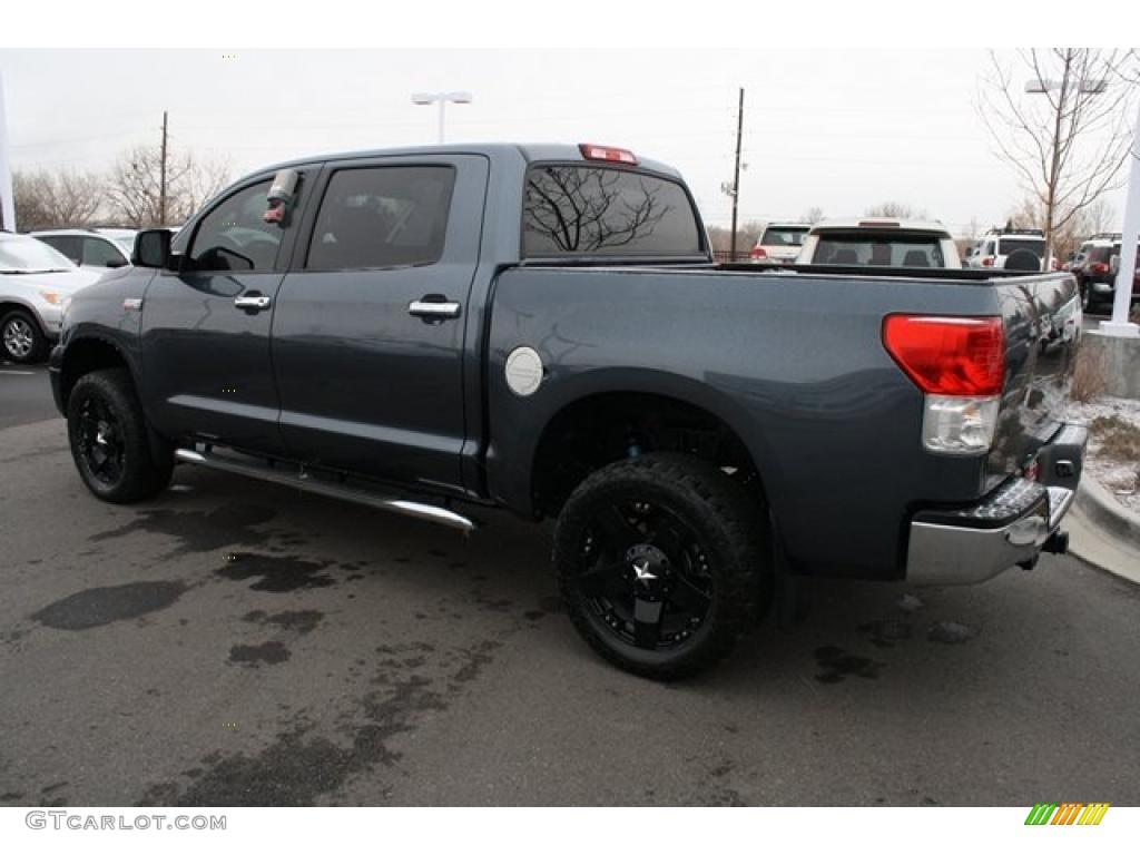 2010 Tundra Limited CrewMax 4x4 - Slate Gray Metallic / Graphite Gray photo #4
