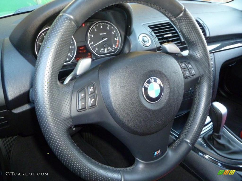2008 1 Series 135i Coupe - Alpine White / Coral Red photo #19