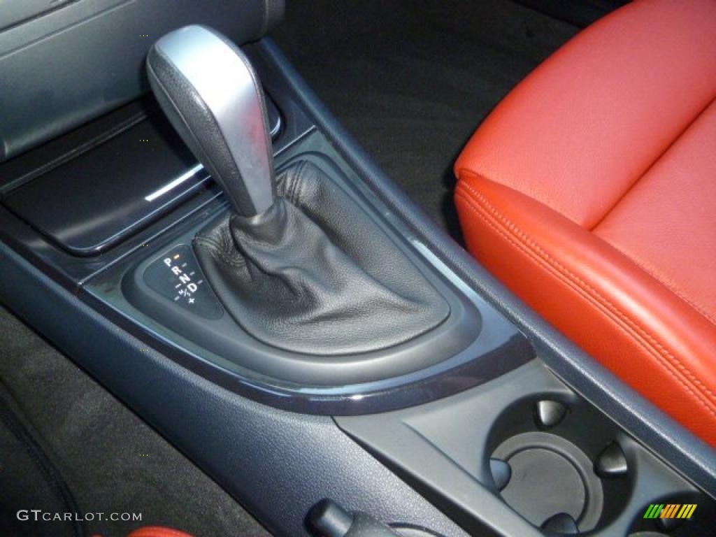 2008 1 Series 135i Coupe - Alpine White / Coral Red photo #26