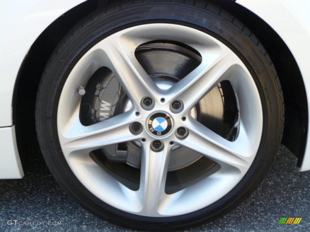 2008 1 Series 135i Coupe - Alpine White / Coral Red photo #34
