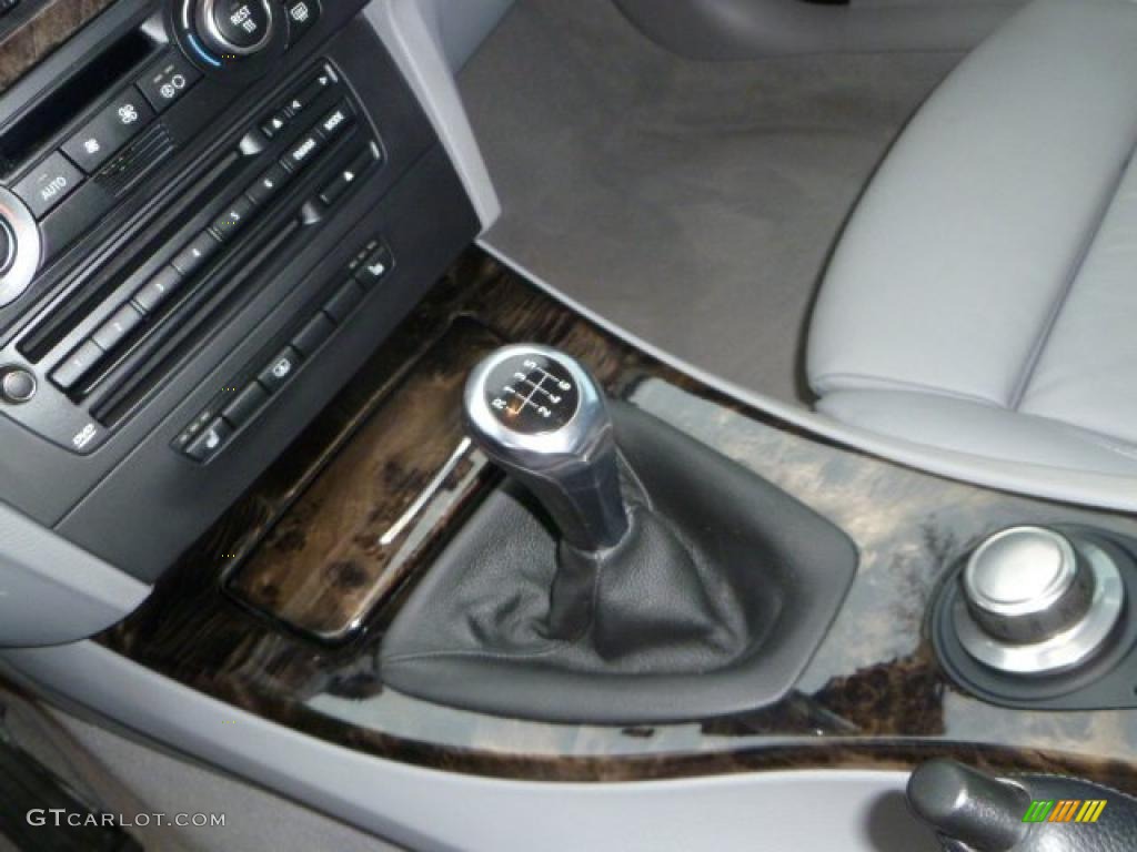 2007 3 Series 335i Coupe - Montego Blue Metallic / Grey photo #10